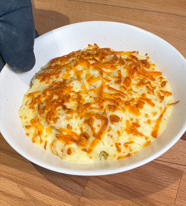 baked seafood rice hk style