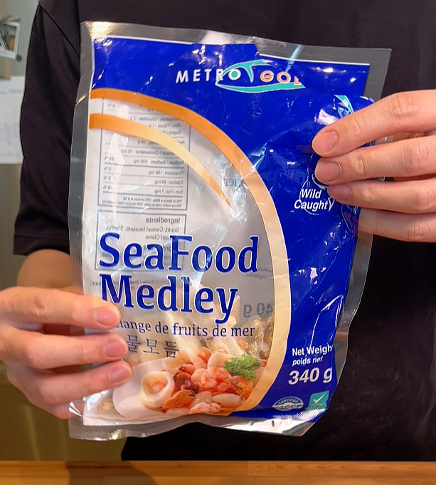 baked seafood rice hk style