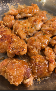 Honey Garlic Butter Glazed Chicken