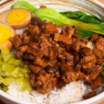 lu rou fan braised pork belly rice