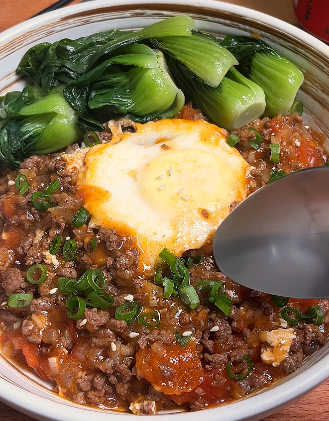 tomato beef rice