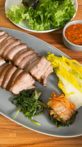 Easy Bossam (Korean Pork Wrap)