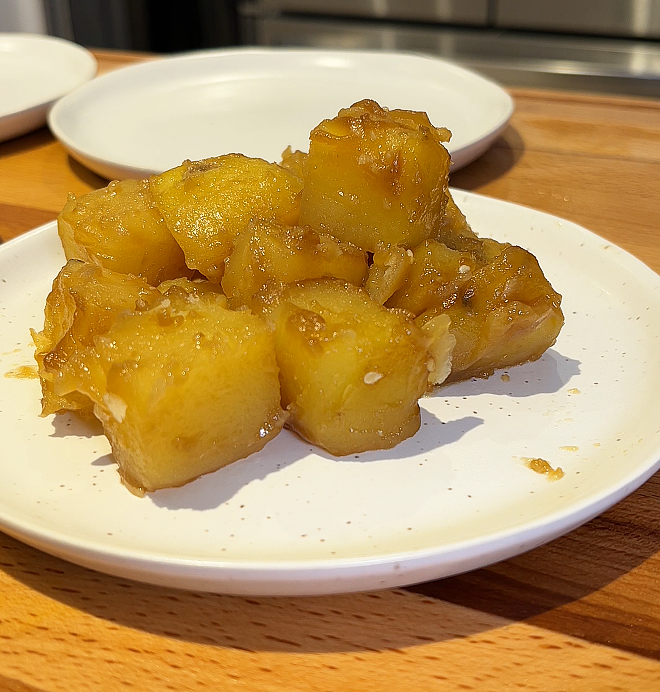 korean braised potatoes