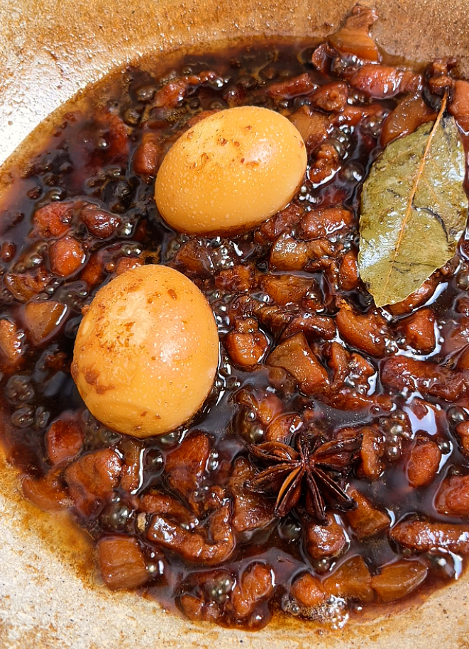 cola braised pork