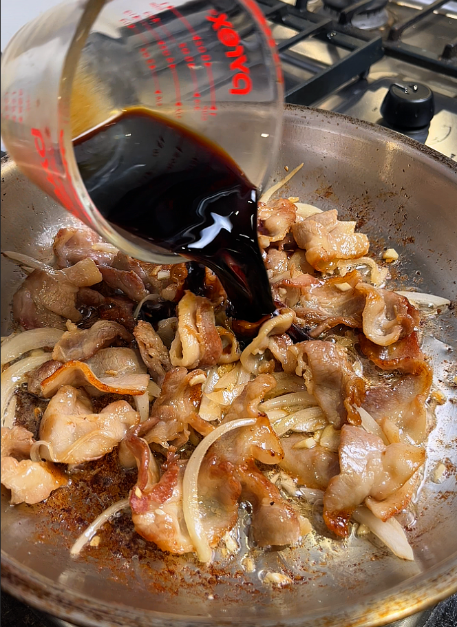 japanese pork rice bowl