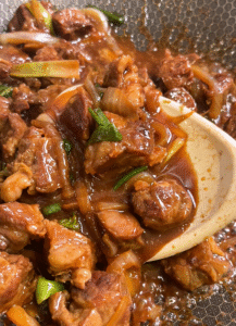 scallion beef stir fry