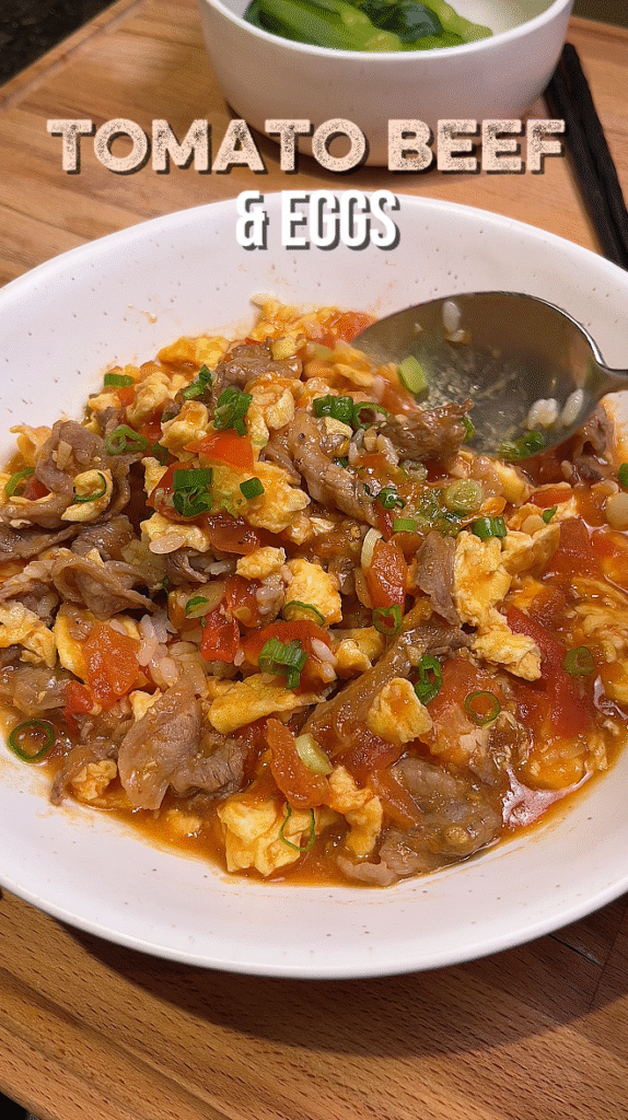 tomato beef rice
