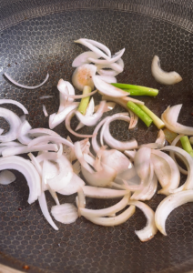 scallion beef stir fry