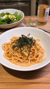 Creamy Mentaiko Pasta (Easy Japanese-Style Recipe)