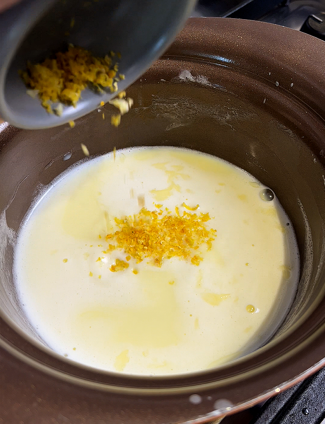 lemon posset 3 ingredient