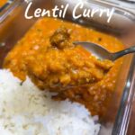 coconut red lentil curry