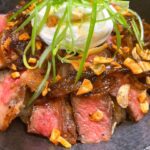 japanese beef steak rice bowl