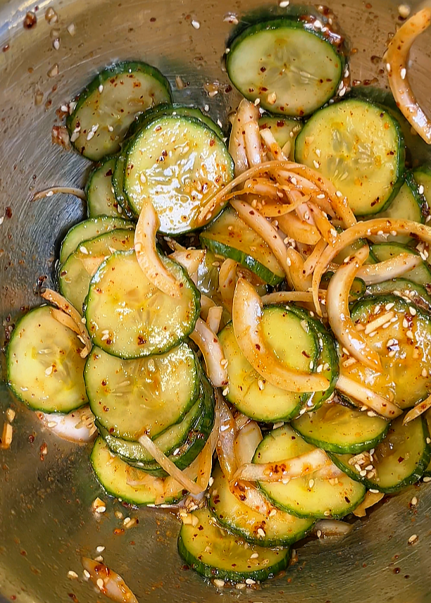 spicy cucumber salad