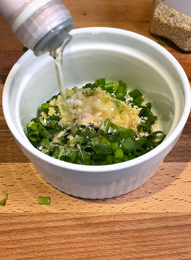 scallion oil pork chops