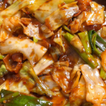 pork belly cabbage stir fry