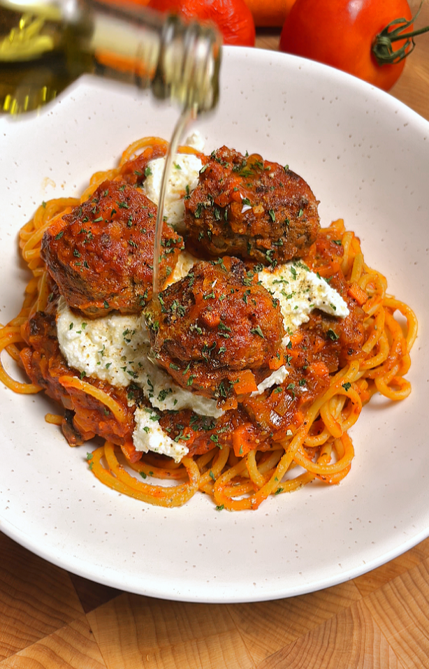 spaghetti meatballs