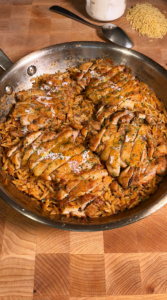 Creamy Cajun Chicken Orzo
