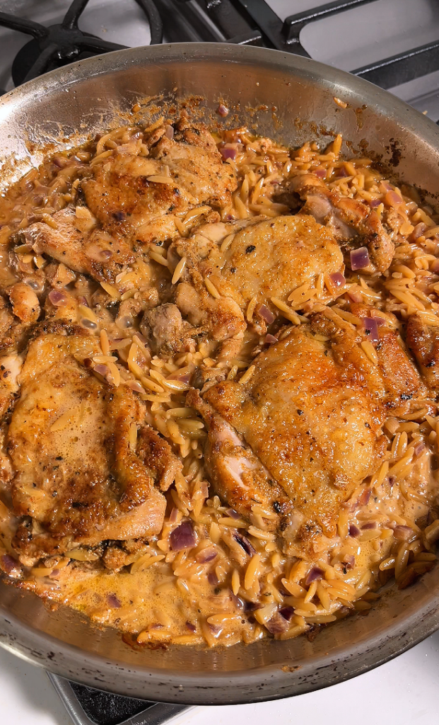 chicken orzo