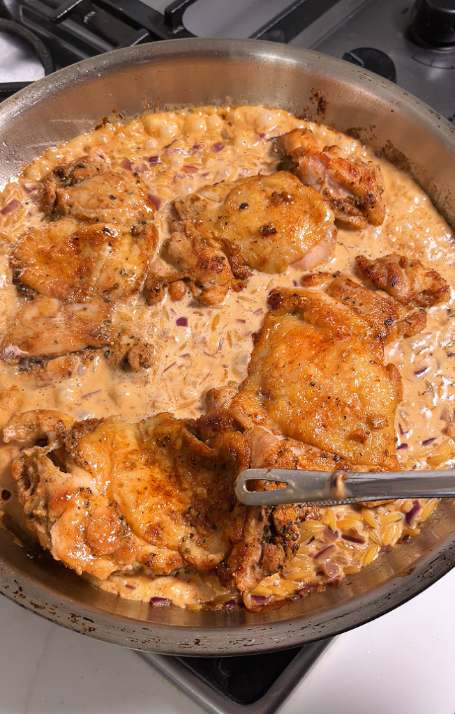 chicken orzo