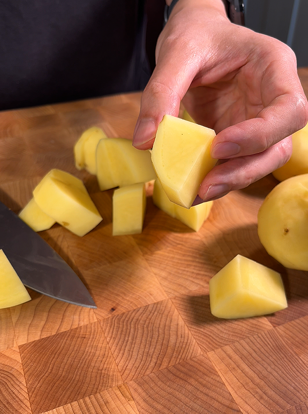 Korean braised potatoes