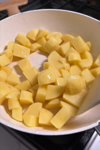 Korean braised potatoes