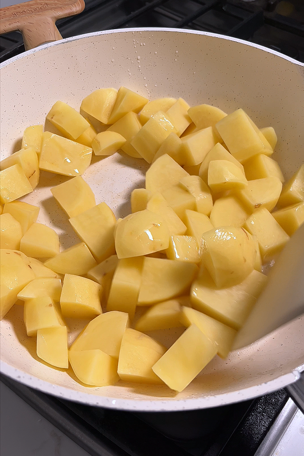 Korean braised potatoes