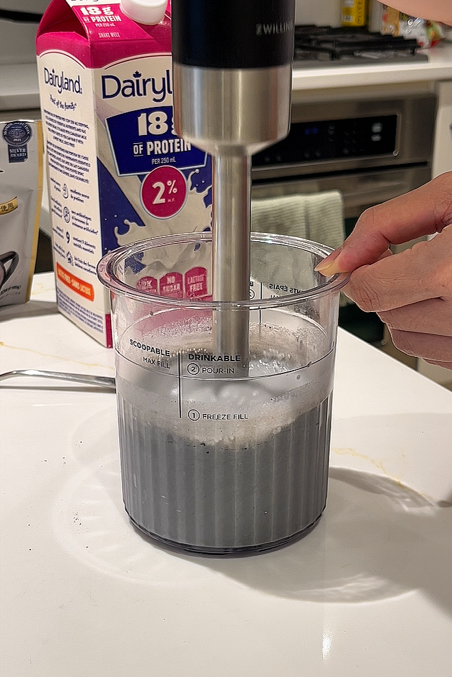 black sesame creami recipe