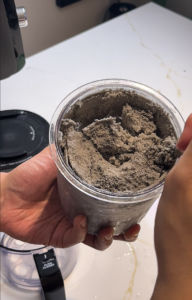 black sesame creami recipe