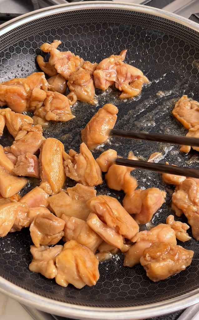 one pan chicken mushroom rice