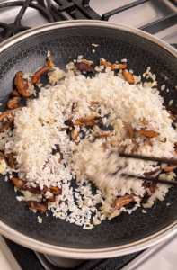 chicken mushroom rice