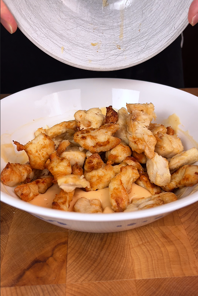 air fryer bang bang chicken recipe