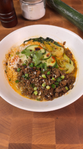 Ground Beef Coconut Curry Bowl